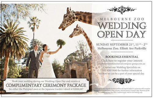 Melbourne Zoo Wedding Open Day 2014 - we are attending! Melbourne-Zoo-Open-Day.jpg